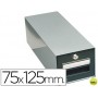 FICHERO FICHAS METALICO 1000 FICHAS CON CERRADURA TAMAÑO 75X125