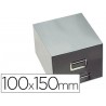 FICHERO FICHAS METALICO 1000 FICHAS SIN CERRADURA TAMAÑO 10X15
