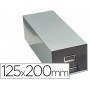 FICHERO FICHAS METALICO 1000 FICHAS SIN CERRADURA TAMAÑO 125X200