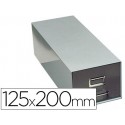FICHERO FICHAS METALICO 1000 FICHAS SIN CERRADURA TAMAÑO 125X200