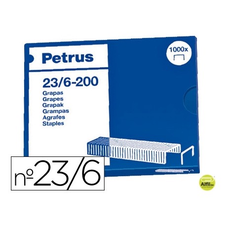 GRAPAS PETRUS NÌ 23/6 -CAJA DE 1000