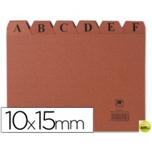 INDICE FICHERO CARTON -N. 3 -TAMAÑO 10X15