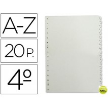 SEPARADOR ALFABETICO MULTIFIN PLASTICO 3002