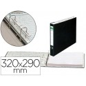 CARPETA PAPEL CONTINUO ELBA CARTON FORRADO 320X290 MM -10"-LOMO DE 80 MM