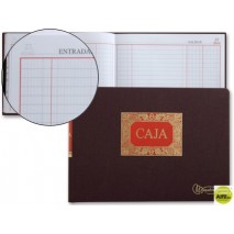 LIBRO MIQUELRIUS CUARTO -APAISADO -100 HOJAS -CAJA -ENTRADA Y SALIDA