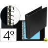 CARPETA MULTIFIN ALFA 3003-M 8 ANILLAS 25 MM PLASTICO CUARTO