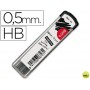 MINAS INOXCROM GRAFITO DE 0,5 MM HB -ESTUCHE DE 12 MINAS