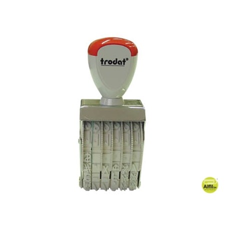 NUMERADOR TRODAT 1576 -DE 7 MM BANDAS