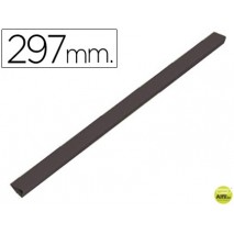 LOMERA PLASTICO DIN A4 NEGRA
