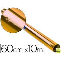 PAPEL CELOFAN ROLLO AMARILLO -0,60 X 10 MT