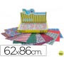 PAPEL FANTASIA IMPRESMA -TAMAÑO 62X86 CM -CAJA DE 200 HOJAS