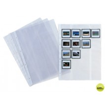 FUNDA DIAPOSITIVA FOLIO 2481 -4 TALADROS -PARA 20 DIAPOSITIVAS