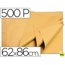 PAPEL MANILA 62X86 CREMA -PAQUETE DE 500 HOJAS