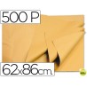 PAPEL MANILA 62X86 CREMA -PAQUETE DE 500 HOJAS