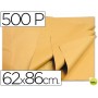 PAPEL MANILA 62X86 CREMA -PAQUETE DE 500 HOJAS