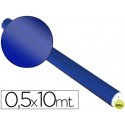 PAPEL METALIZADO AZUL ROLLO DE 0,5 X 10 MT