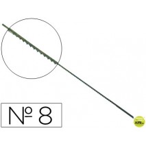 PELOS DE SEGUETA MADERA N.8 -CAJA DE 144