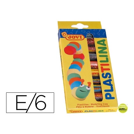PLASTILINA JOVI -ESTUCHE DE 10 BARRAS