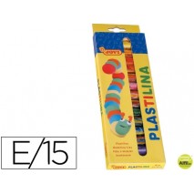 PLASTILINA JOVI -ESTUCHE DE 15 BARRAS