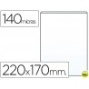FUNDA PORTACARNET Q-CONNECT CUARTO 140 MICRAS PVC TRANSPARENTE 220X170MM