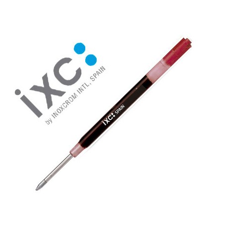 RECAMBIO BOLIGRAFO INOXCROM ROJO MEDIO