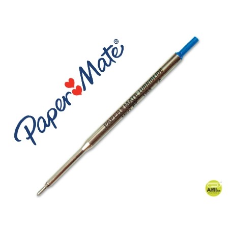 RECAMBIO BOLIGRAFO PAPER MATE AZUL MEDIO