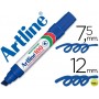 ROTULADOR ARTLINE MARCADOR PERMANENTE 100 AZUL -PUNTA BISELADA