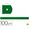 REGLA FABER 100 CM PLASTICO VERDE