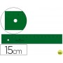 REGLA FABER 15 CM PLASTICO VERDE