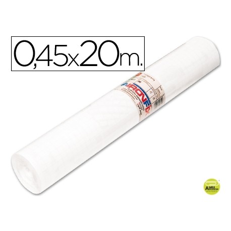 ROLLO ADHESIVO AIRONFIX UNICOLOR BLANCO 67002 -ROLLO DE 20 MT