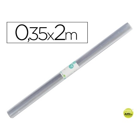 ROLLO PLASTICO FORRALIBROS 0,35X2 MT LIDERPAPEL