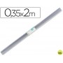 ROLLO PLASTICO FORRALIBROS 0,35X2 MT LIDERPAPEL