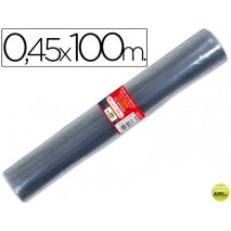 ROLLO PLASTICO FORRALIBROS 0,45X100 MT