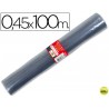 ROLLO PLASTICO FORRALIBROS 0,45X100 MT