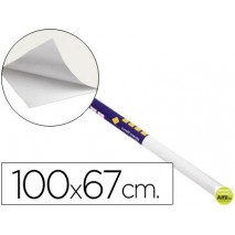 PIZARRA BLANCA CLIPPER -ROLLO DE 100X67 CM
