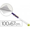 PIZARRA BLANCA CLIPPER -ROLLO DE 100X67 CM