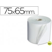 ROLLO SUMADORA ELECTRO 75 MM ANCHO X 65 MM DIAMETRO -COPIATIVO CON DOS HOJAS