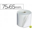 ROLLO SUMADORA ELECTRO 75 MM ANCHO X 65 MM DIAMETRO -COPIATIVO CON DOS HOJAS