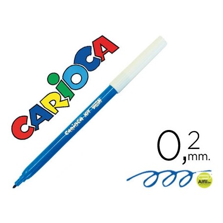 ROTULADOR CARIOCA UNIDAD AZUL