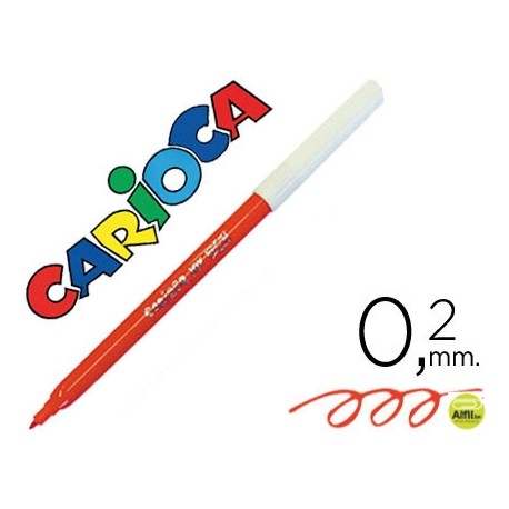 ROTULADOR CARIOCA UNIDAD ROJO