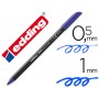 ROTULADOR EDDING PUNTA FIBRA 1200 AZUL N.3 -PUNTA REDONDA 0.5 MM