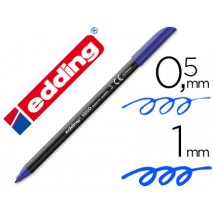 ROTULADOR EDDING PUNTA FIBRA 1200 AZUL N.3 -PUNTA REDONDA 0.5 MM