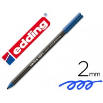 ROTULADOR EDDING PUNTA FIBRA 1300 AZUL -PUNTA REDONDA 0.5 MM