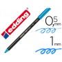 ROTULADOR EDDING PUNTA FIBRA 1200 AZUL CLARO N.10 -PUNTA REDONDA 0.5 MM