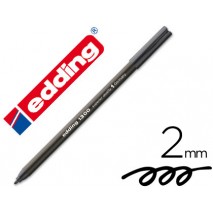 ROTULADOR EDDING PUNTA FIBRA 1300 NEGRO -PUNTA REDONDA 0.5 MM