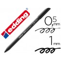 ROTULADOR EDDING PUNTA FIBRA 1200 NEGRO N.1 -PUNTA REDONDA 0.5 MM
