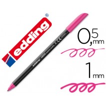ROTULADOR EDDING PUNTA FIBRA 1200 ROSA N.9 -PUNTA REDONDA 0.5 MM