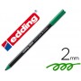 ROTULADOR EDDING PUNTA FIBRA 1300 VERDE -PUNTA REDONDA 0.5 MM