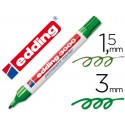 ROTULADOR EDDING MARCADOR PERMANENTE 3000 VERDE -PUNTA REDONDA 3 MM