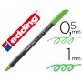 ROTULADOR EDDING PUNTA FIBRA 1200 VERDE CLARO N.11 -PUNTA REDONDA 0.5 MM